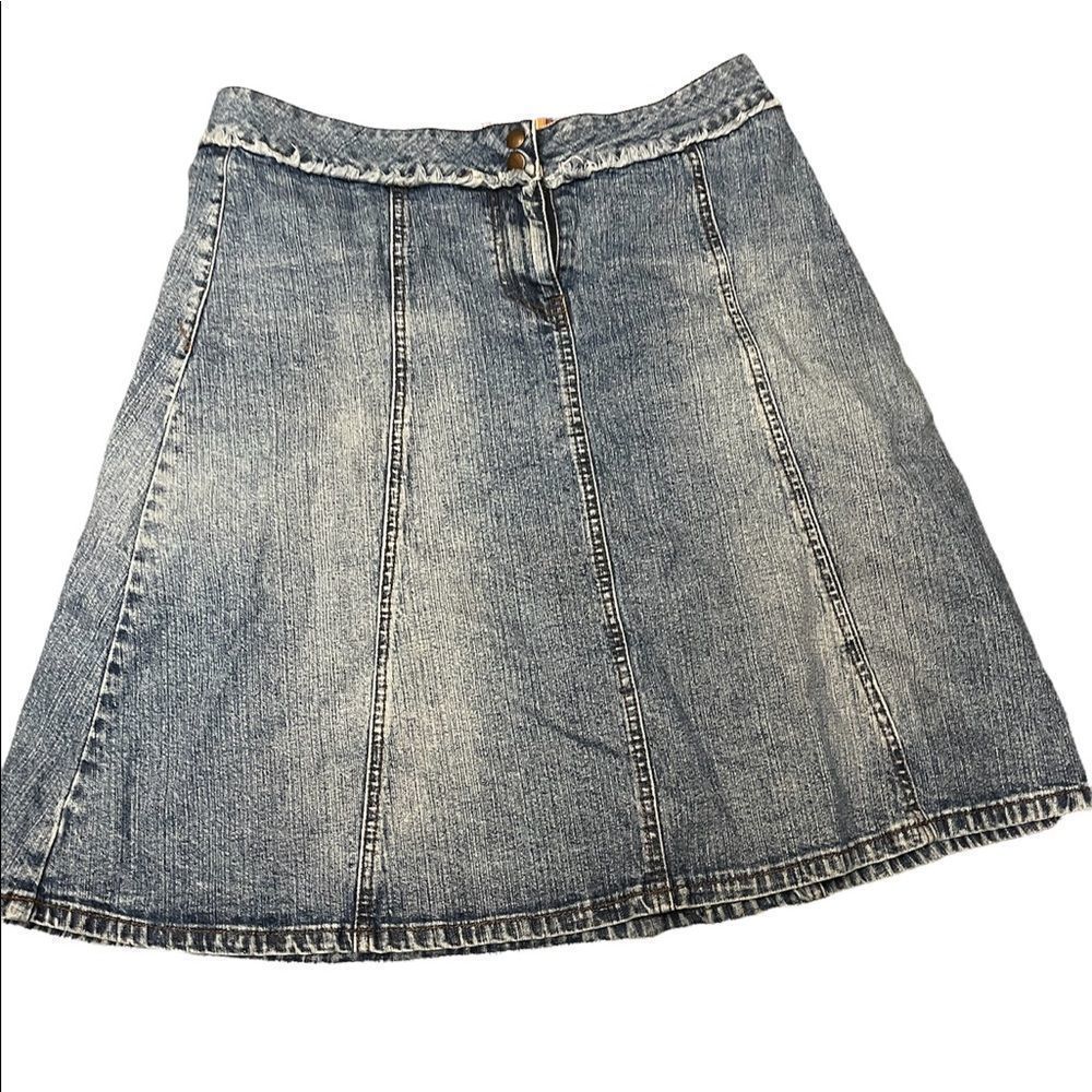 St Tropez West Denim Jean Skirt